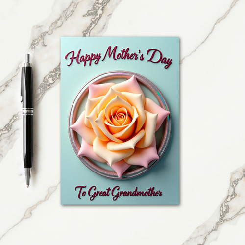 Warm Blossom Mothers Day Card