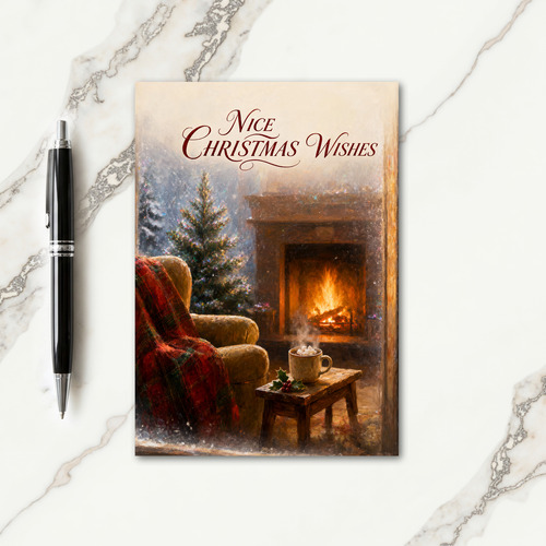 Warm Christmas Wishes Card