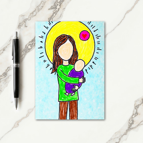 Warm Embrace Mothers Day Card