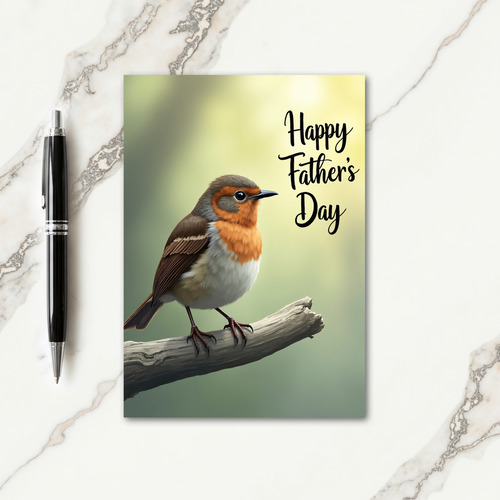 Warm Fathers Day Garden Card