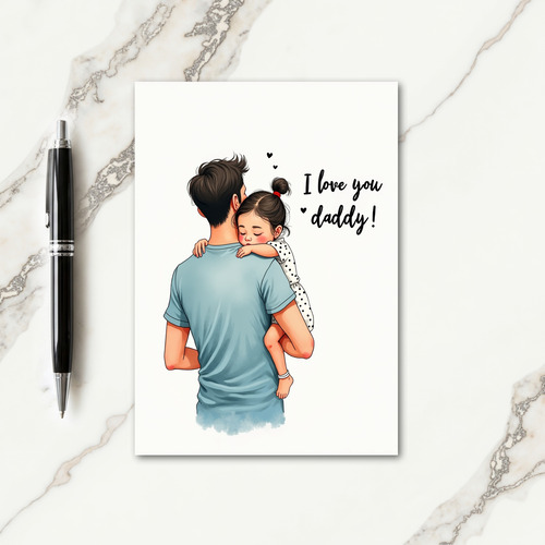 Warm Fathers Day Image Card