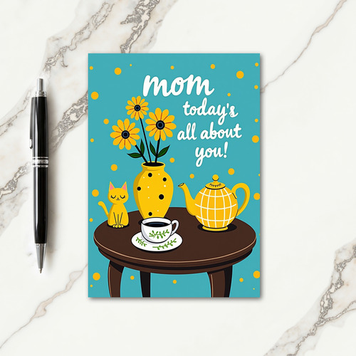 Warm Feline Friendship Card