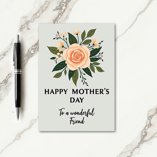 Warm Heart Mothers Day Card