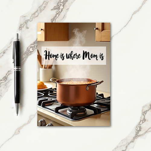 Warm Home Mothers Day Card