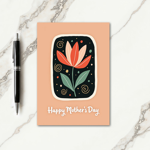 Warm Hues Mothers Day Card