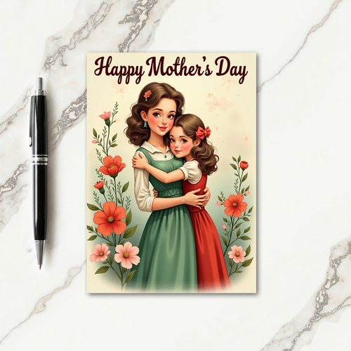 Warm Mothers Day Affection Card