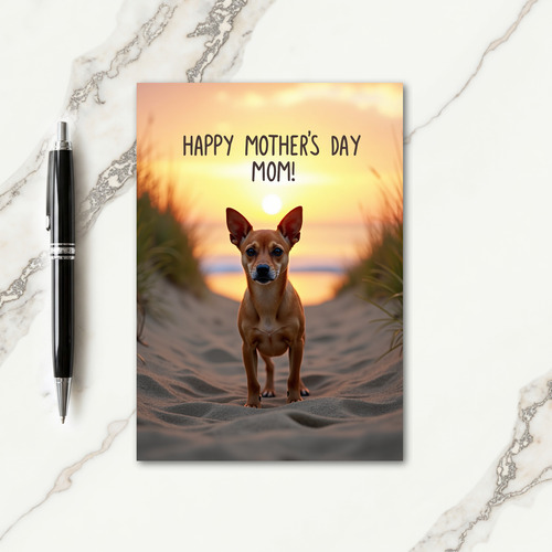 Warm Mothers Day Canine Card