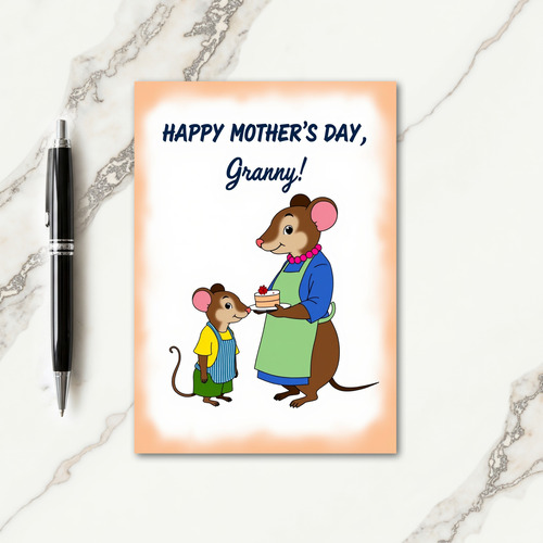 Warm Mothers Day Granny Card