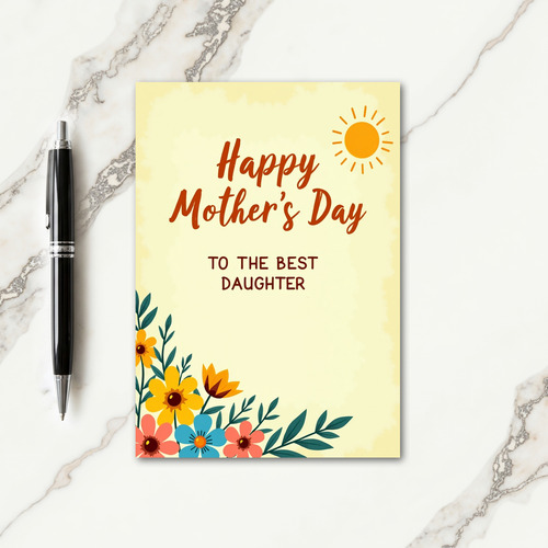 Warm Mothers Day Graphic Card