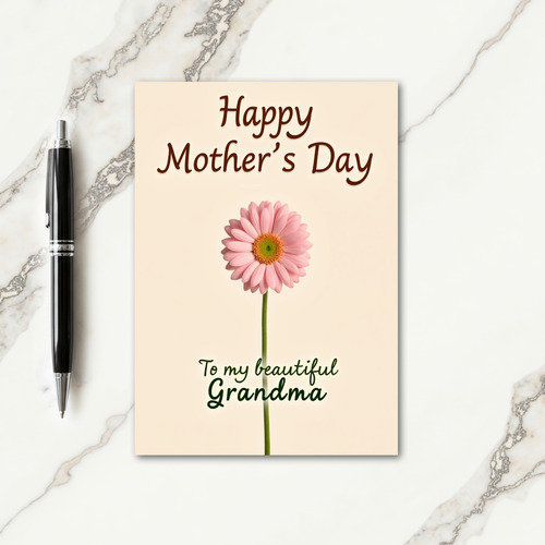Warm Mothers Day Greeting Card