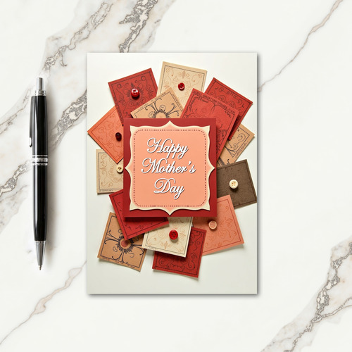 Warm Mothers Day Paper Card