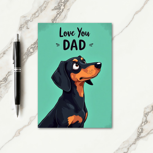 Warm Pup Art Birthday Card
