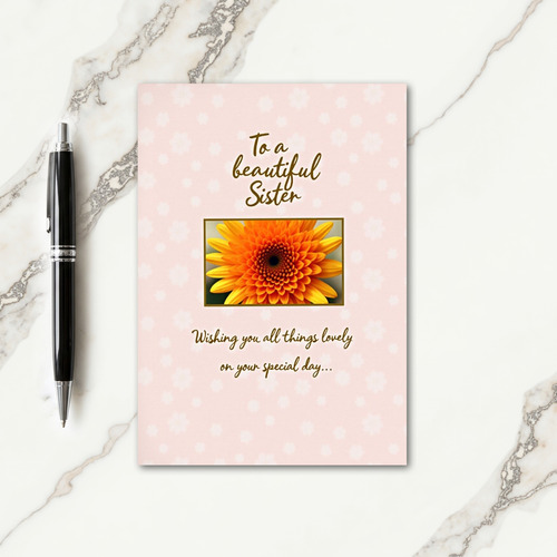 Warm Sister Mothers Day Card
