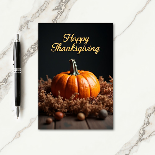 Warm Thanksgiving Card thumbnail