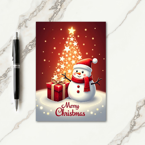 Warm Winter Scene Card