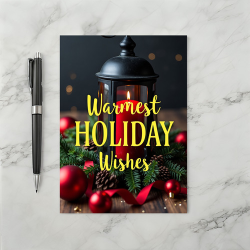 Warmest Christmas Wishes Card