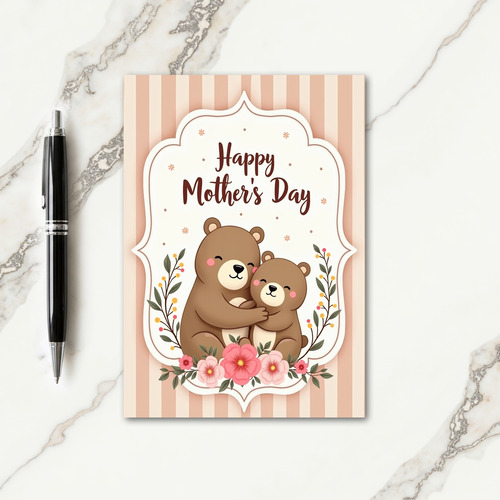 Warmest Mothers Day Scene Card
