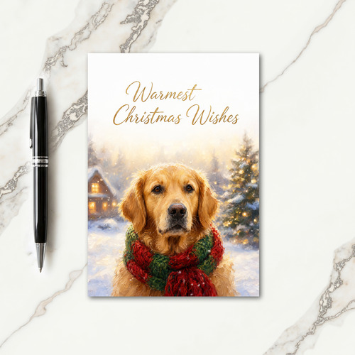 Warmest Wishes From A Friend Card