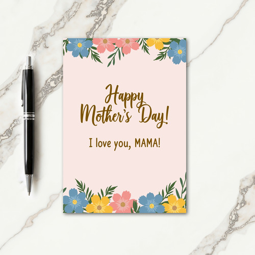 Warmest Wishes Mother Card