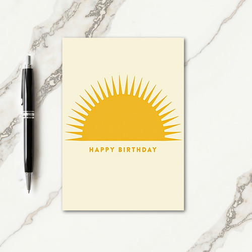 Warmth Birthday Card