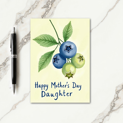 Watercolor Botanical Mothers Day Card