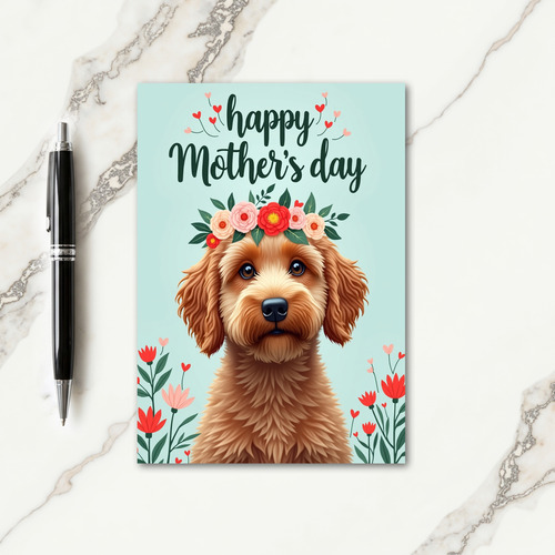 Watercolor Dog Friend Card