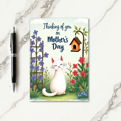 Watercolor Garden Mother Card
