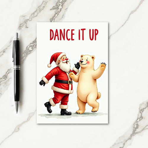 Watercolor Joyful Duo Card