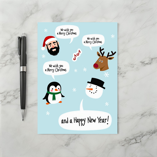 We Wish You a Merry Christmas Card