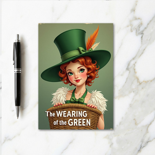 Wearing Of The Green Great Card