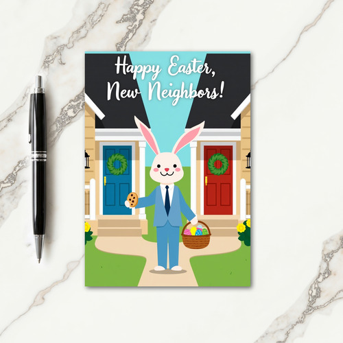 Welcome Springtime Holiday Card