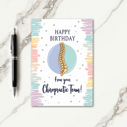 Wellness Aura Birthday Card