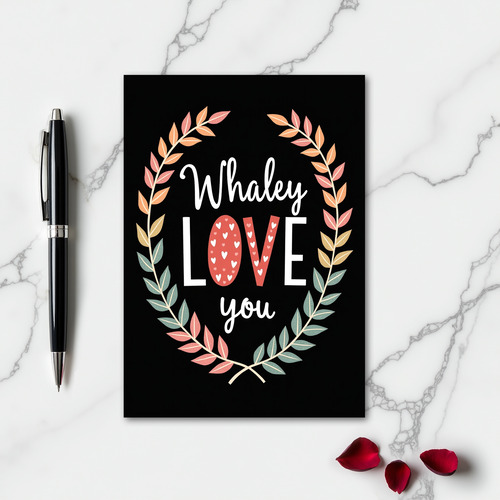 Whaley Love You Special Card