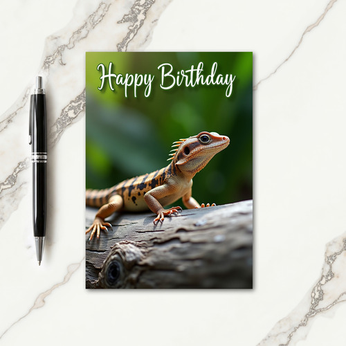 Whimsical Artistic Birthday Card