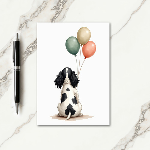 Whimsical Balloon Birthday Card