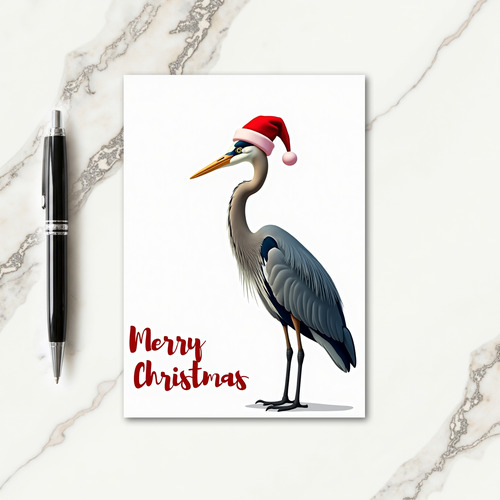 Whimsical Bird Holiday Card thumbnail
