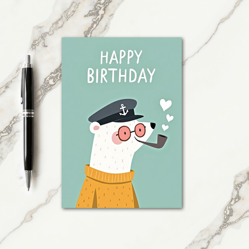 Whimsical Birthday Animal Card
