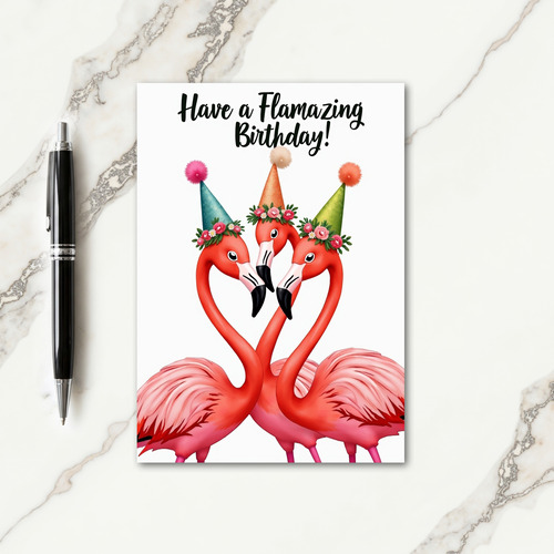 Whimsical Birthday Avian Card