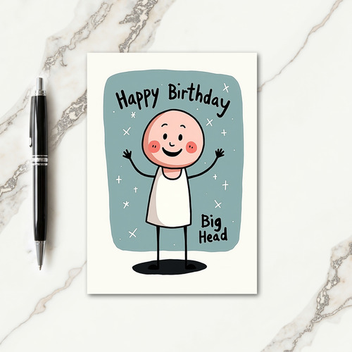 Whimsical Birthday Character Card
