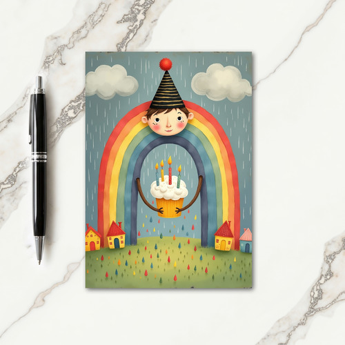 Whimsical Birthday Child Card