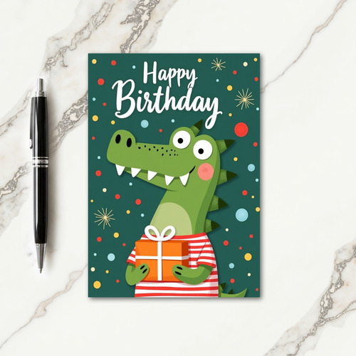 Whimsical Birthday Gift Card