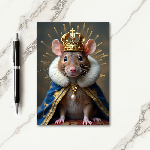 Whimsical Birthday Rodent Card