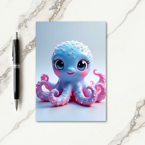 Whimsical Birthday Sea Creature Card