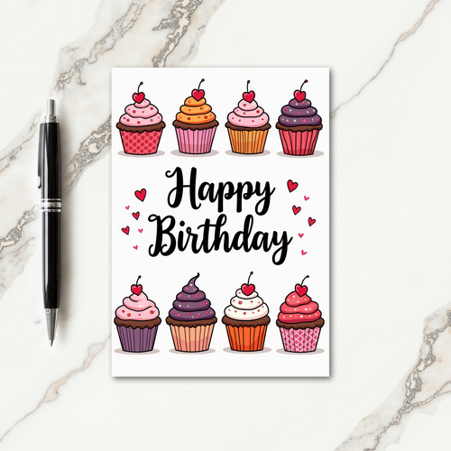 Whimsical Birthday Treats Card