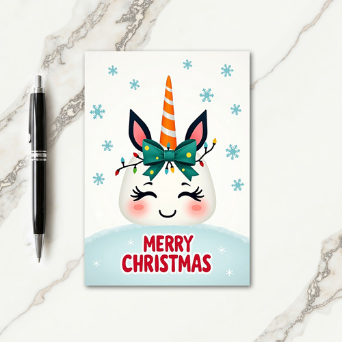 Whimsical Christmas Lights Card