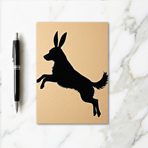 Whimsical Creature Jump Card