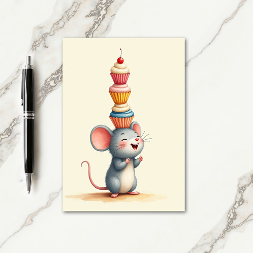Whimsical Critter Birthday Card