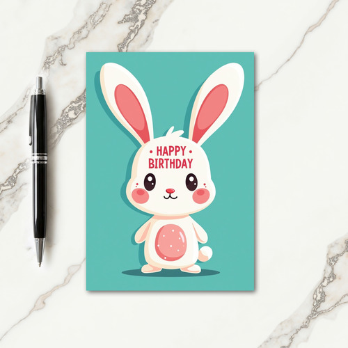 Whimsical Ears Birthday Card