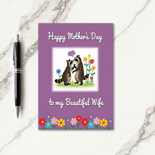 Whimsical Forest Mothers Day Card