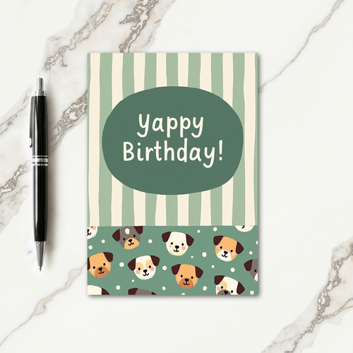 Whimsical Hand Drawn Birthday Card
